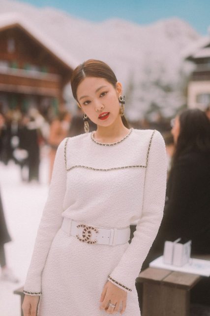 VOGUE India - BLACKPINK's Jennie wore a mini dress made entirely of belts —  see the photos.