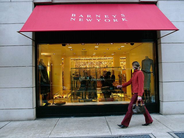 紐約地產霸權大升租金，或令Barneys New York申請破產保護