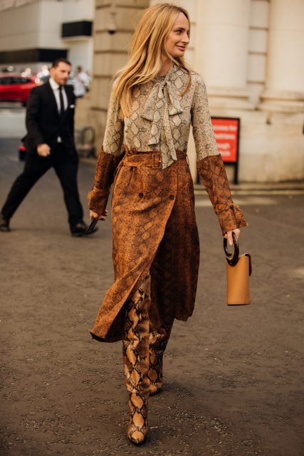 London Fashion Week Street Style Spring Summer 2020