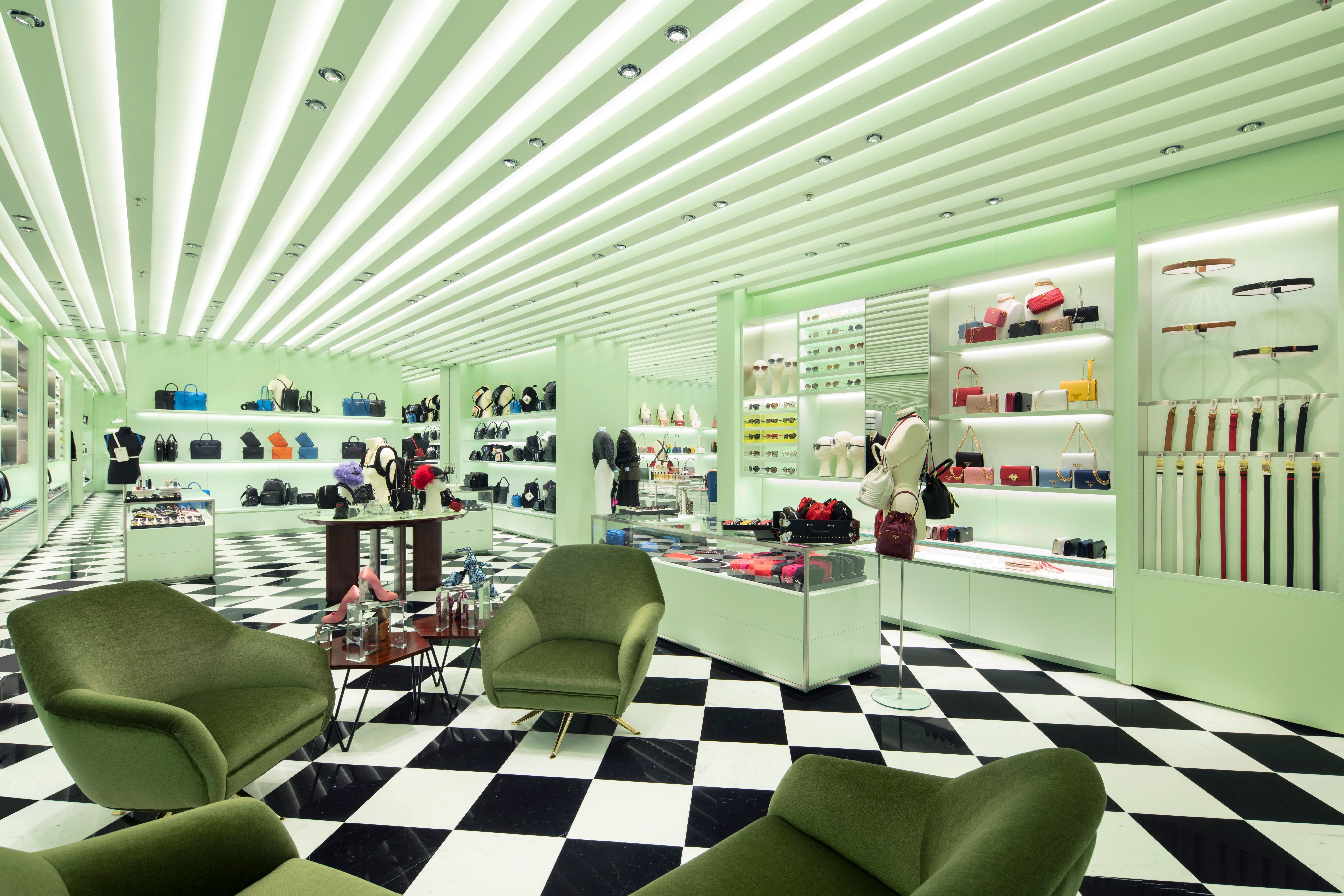 New Prada Store Opens in Hong Kong 