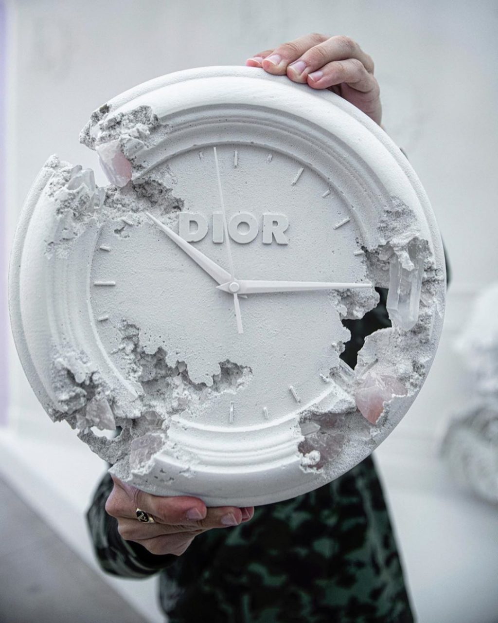 dior clock daniel arsham