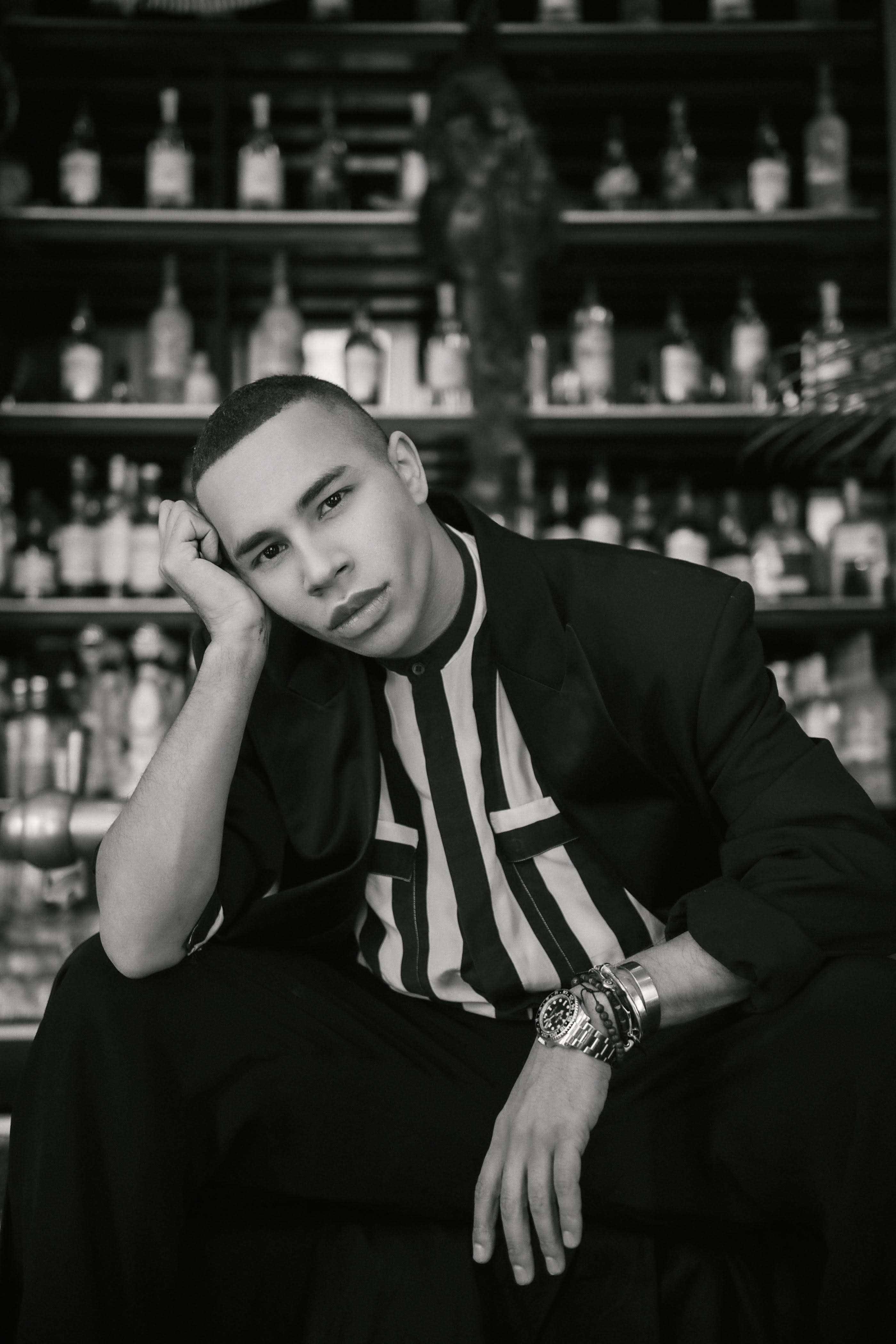 Olivier Rousteing Had to Really Fight for Diversity at Balmain
