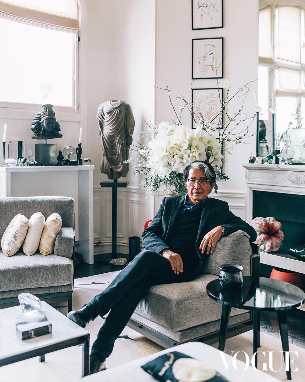 Inside Late Kenzo Takada's Parisian Home Vogue Hong Kong