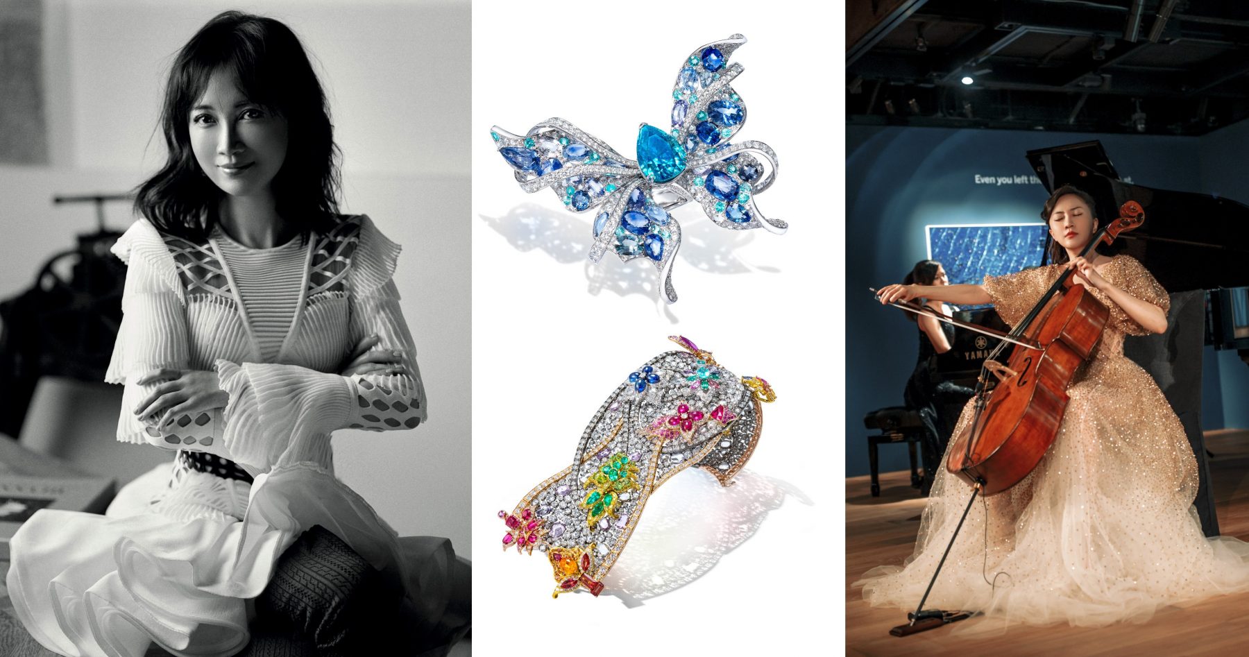 專訪 Anna Hu Haute Joaillerie 創辦人 Anna Hu：「我把每種顏色的寶石都當作音符，而我就是珠寶的作曲家。」 Vogue Hong Kong 