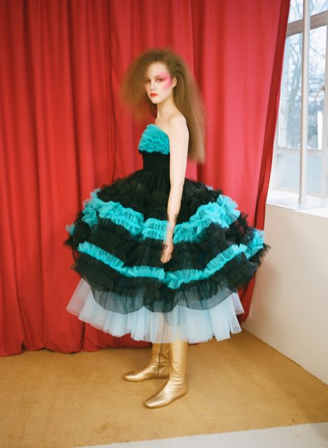 Molly Goddard’s Knockout Dress Took 13 Meters of Tulle and 36 Hours to Create