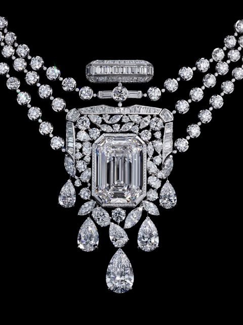 Chanel Celebrates Its Centenary Of The N°5 Perfume With A 55.55-Carat Diamond Necklace