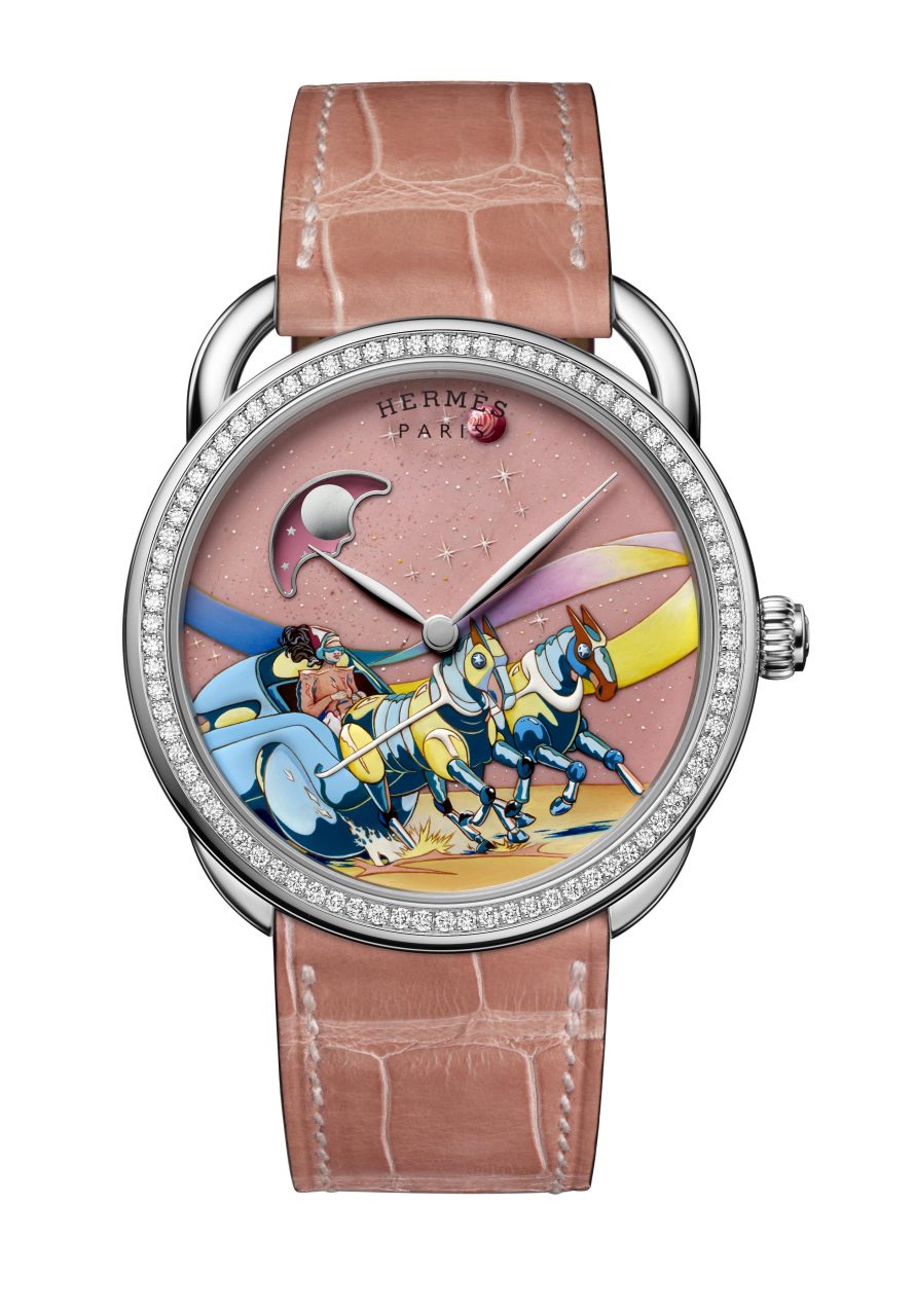 hermes dress watch