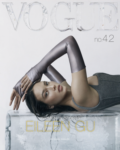 Naomi Osaka covers Vogue Hong Kong in tennis-themed earrings