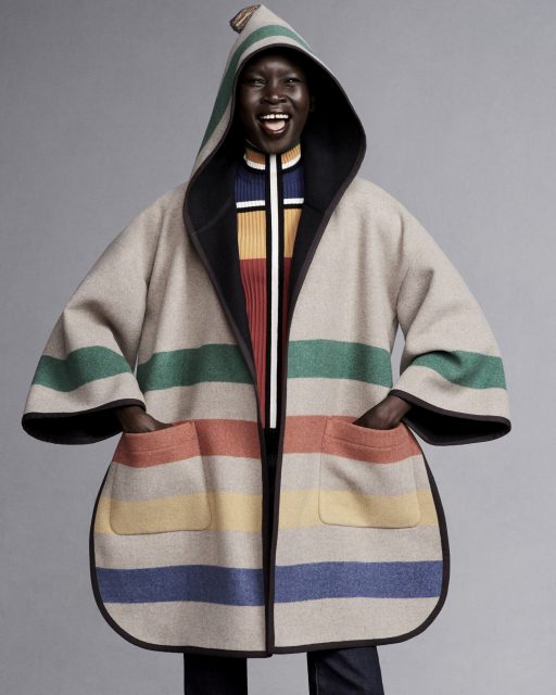 黑人名模 Alek Wek 與Weekend Max Mara 處女聯乘 獻給「一個世界」的系列