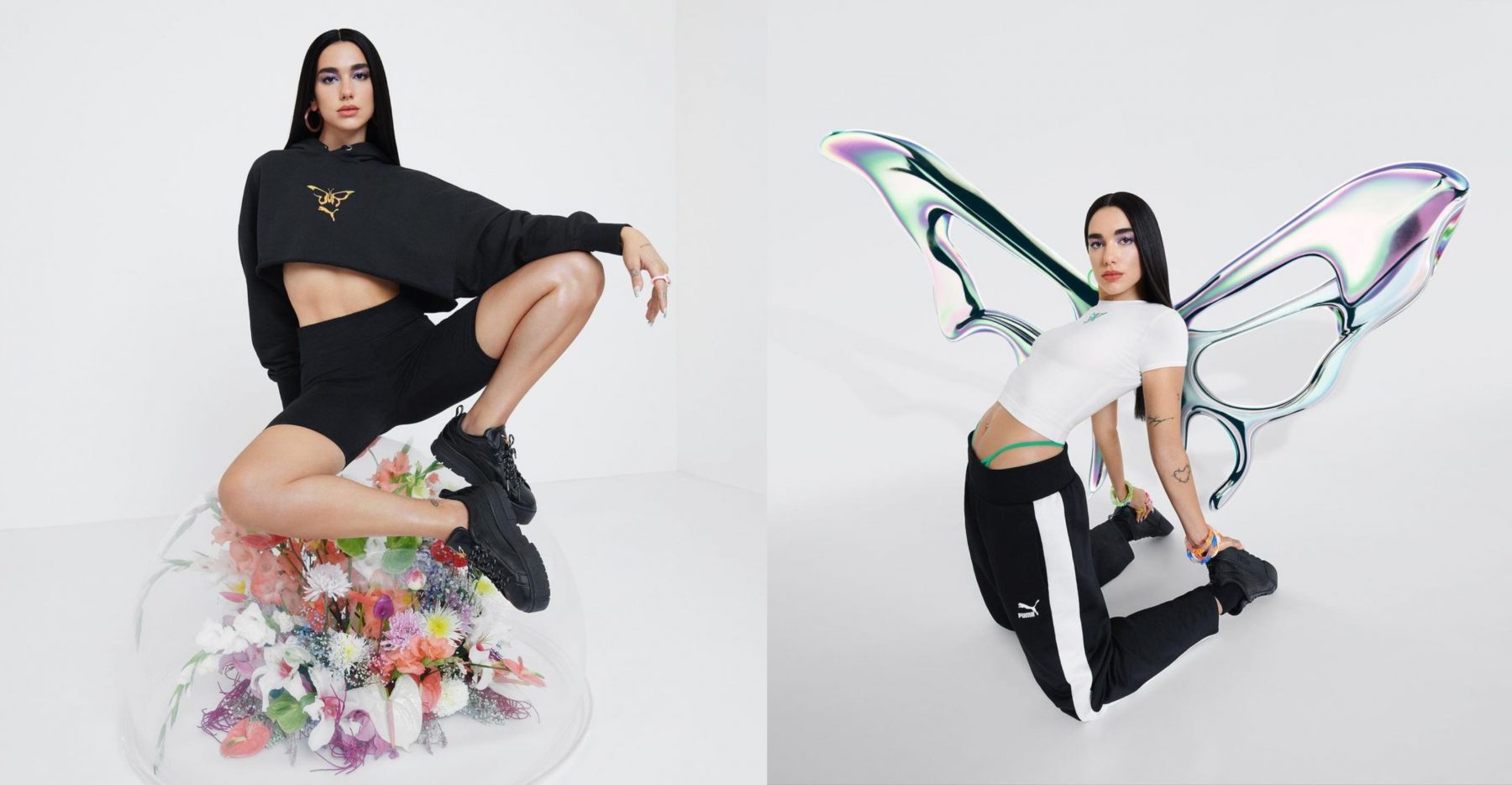 Puma x Dua Lipa 帶來首個90年代風格聯乘系列｜將Y2K風格融入易於穿搭的運動服飾 – Vogue Hong Kong