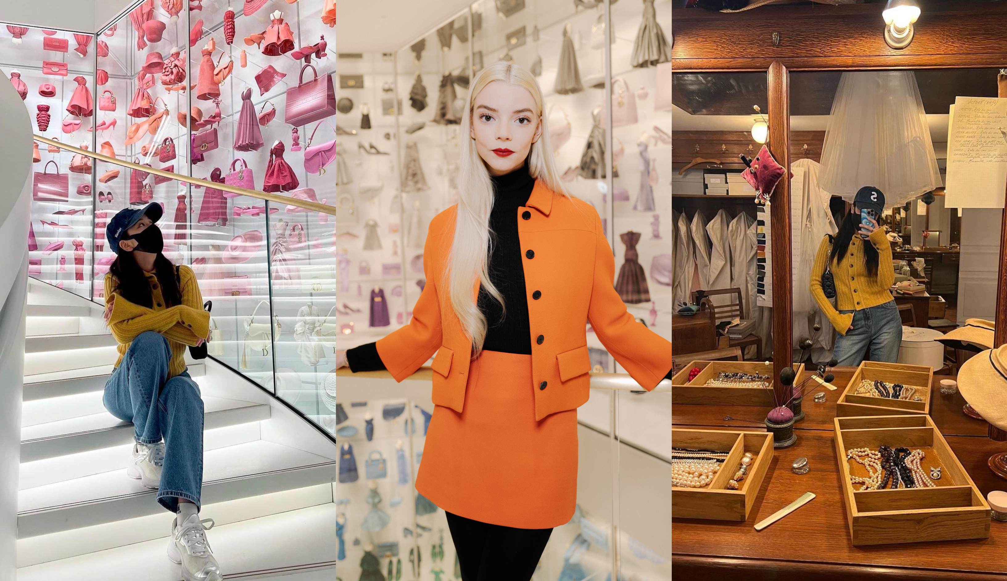 Anya Taylor-Joy Takes Us On A Private Tour Of Dior's La Galerie At 30  Montaigne