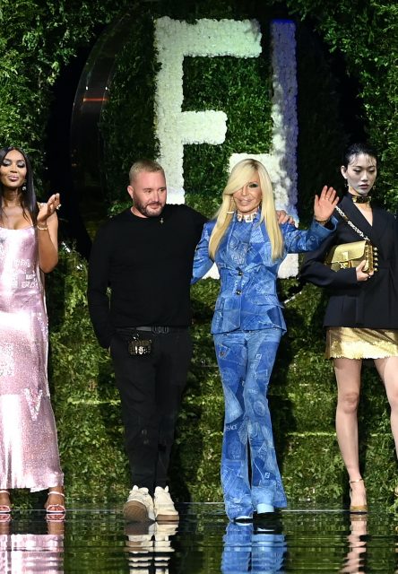 Donatella Versace and Fendi’s Kim Jones On How Their New Mash-Up, Fendace, Came Together