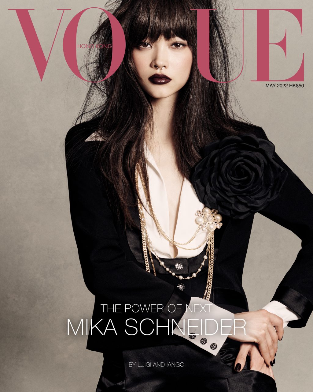 Mika Schneider Stars On Vogue Hong Kongs May Issue Vogue Hong Kong