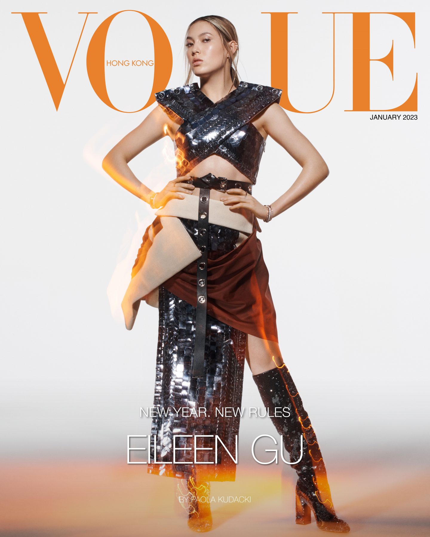 Cover of InStyle China with Eileen Gu, March 2020 (ID:56297), Magazines