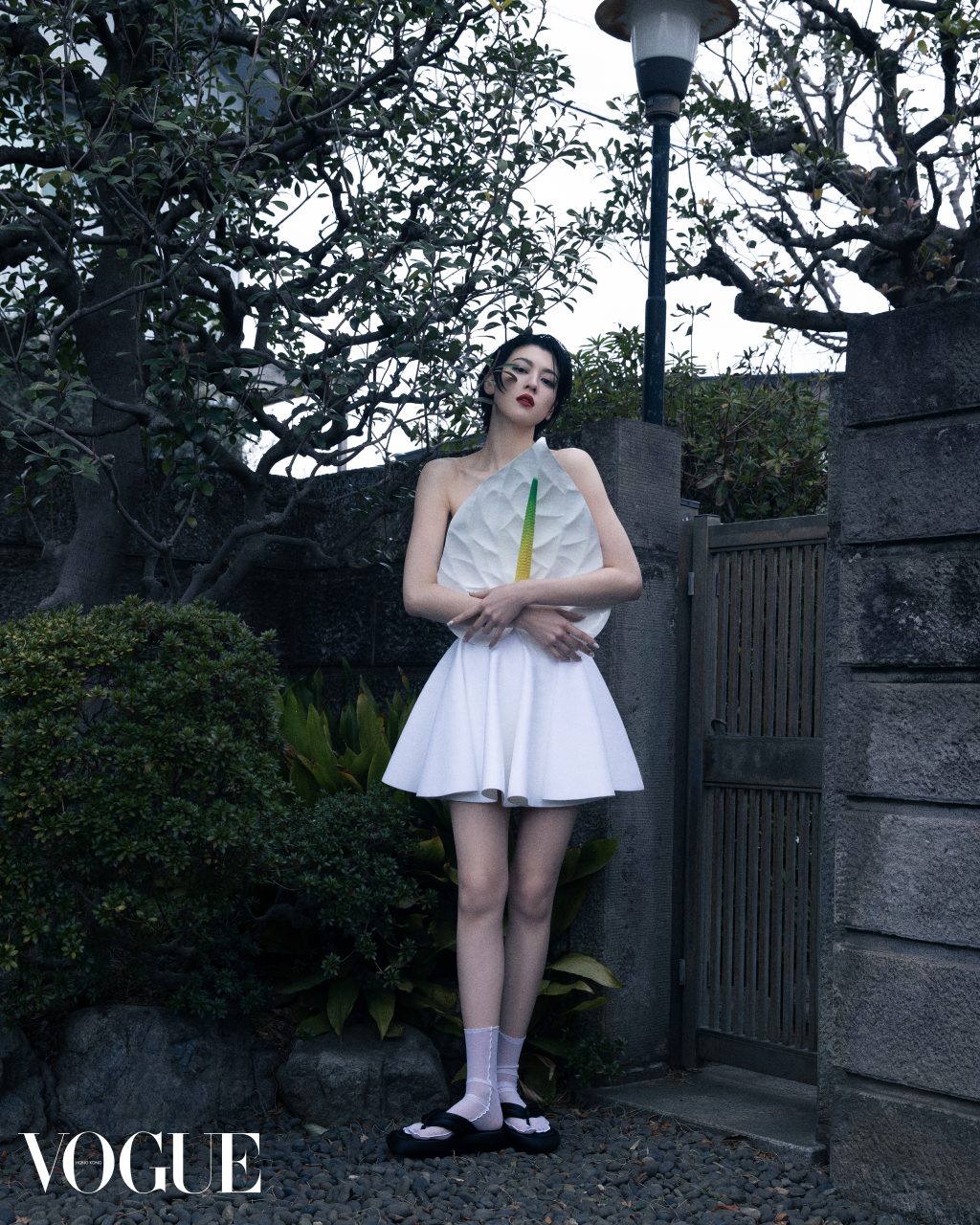 Japanese Actress Ayaka Miyoshi Stars On Vogue Hong Kong's April