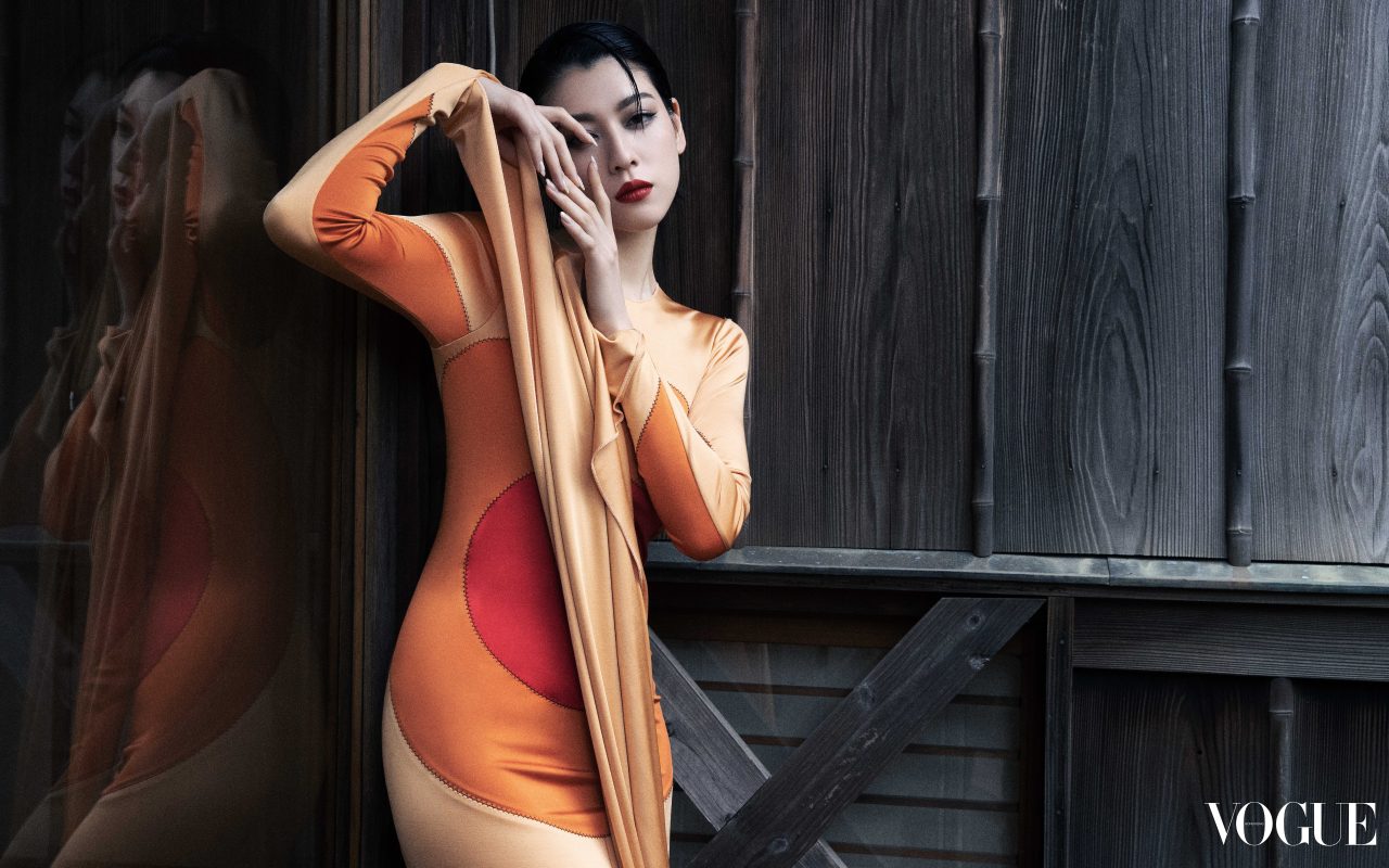 Japanese Actress Ayaka Miyoshi Stars On Vogue Hong Kong's April Issue