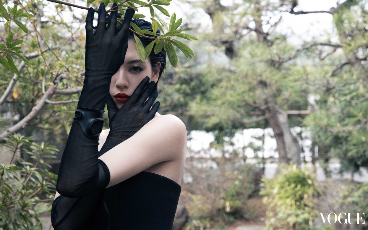 Japanese Actress Ayaka Miyoshi Stars On Vogue Hong Kong's April