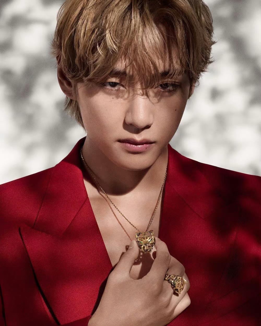 BTS V Is Cartier s New Ambassador And Face Of Panth re de Cartier