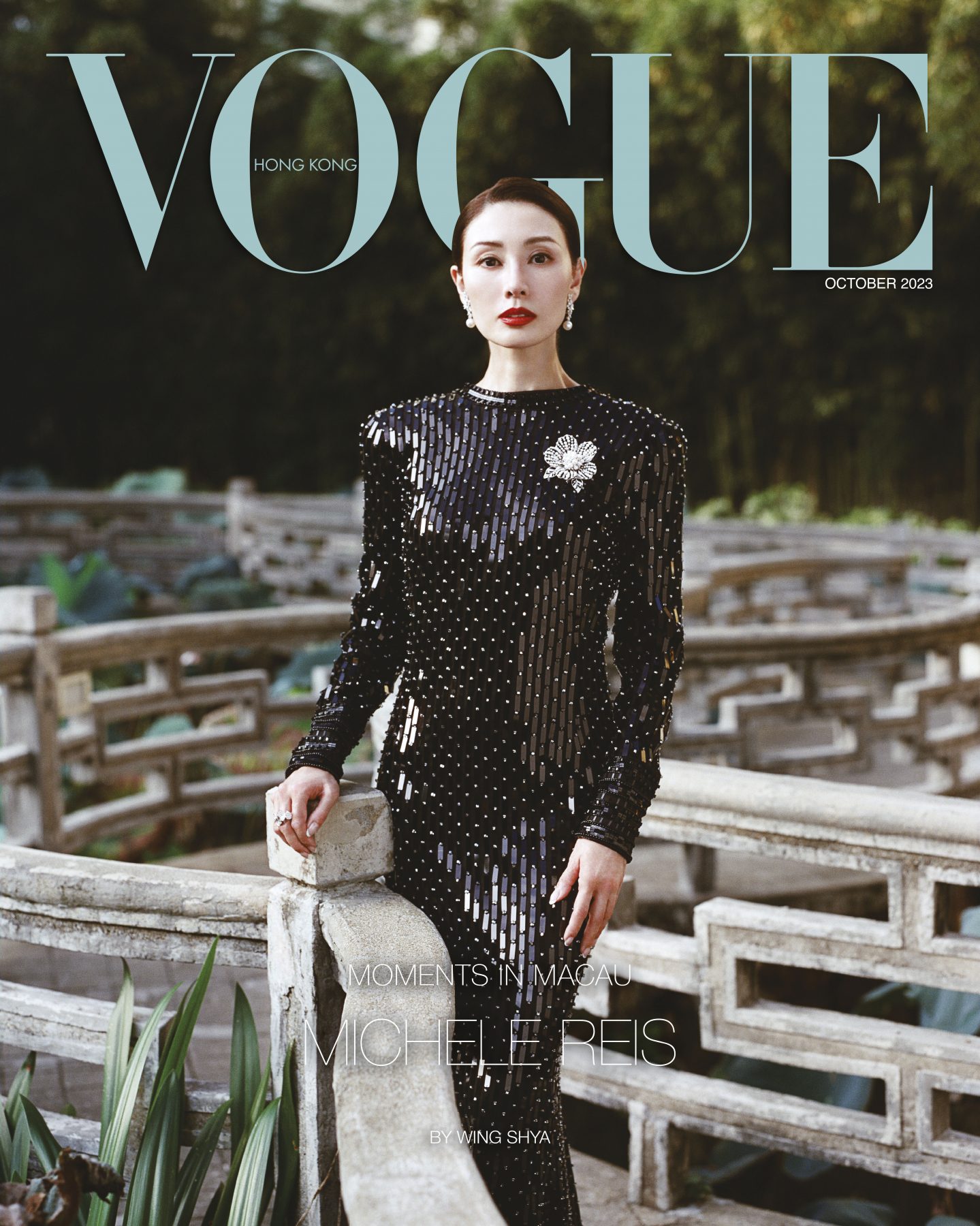 Michele Reis Stars On Vogue Hong Kong s October Issue