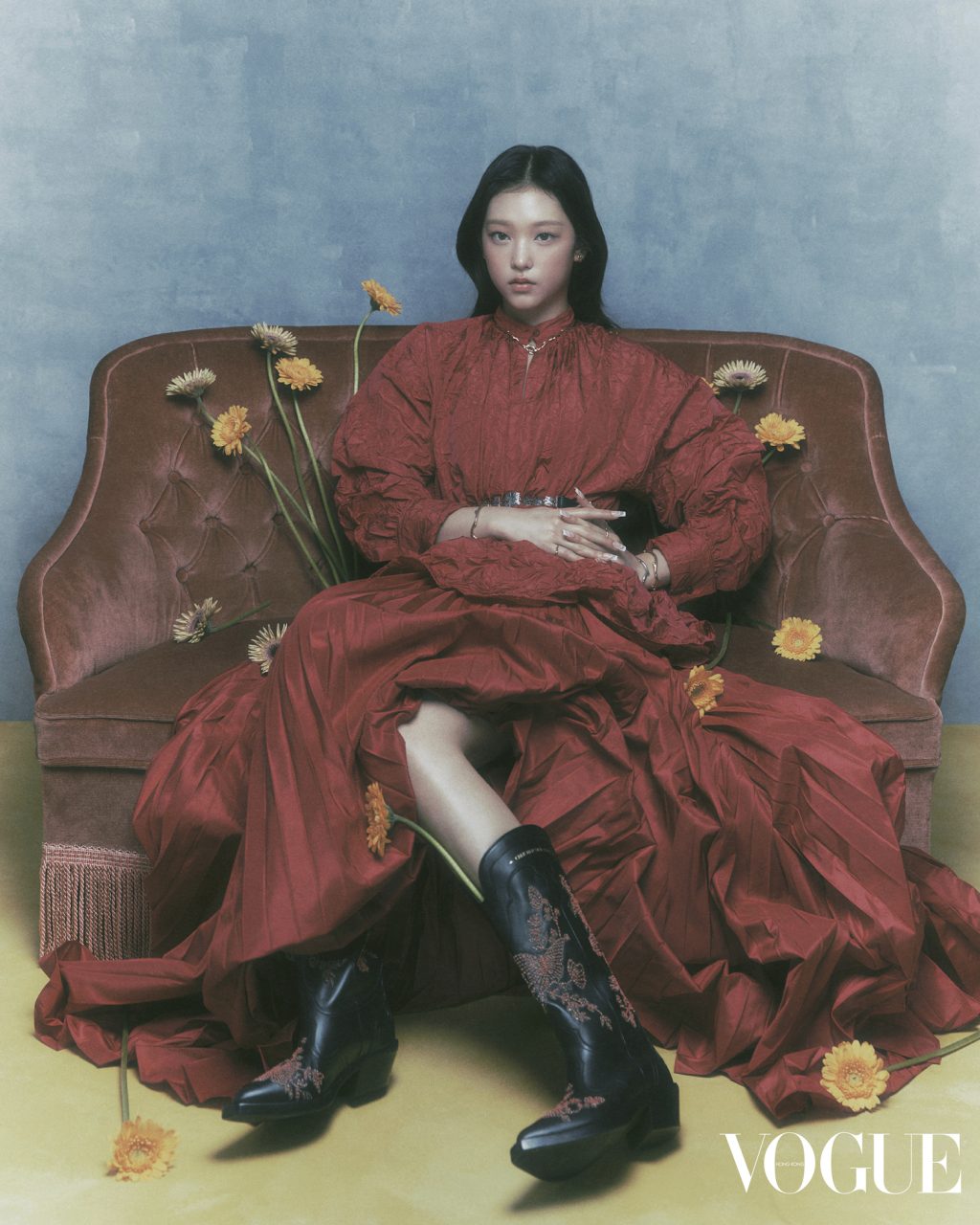 NewJeans' Haerin Stars On Vogue Hong Kong's December Issue