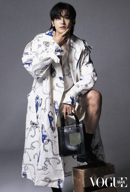 超越低谷｜韓國型男朴炯植 手持Montblanc單品登上Vogue Man Hong Kong數碼封面 分享睿智的人生觀