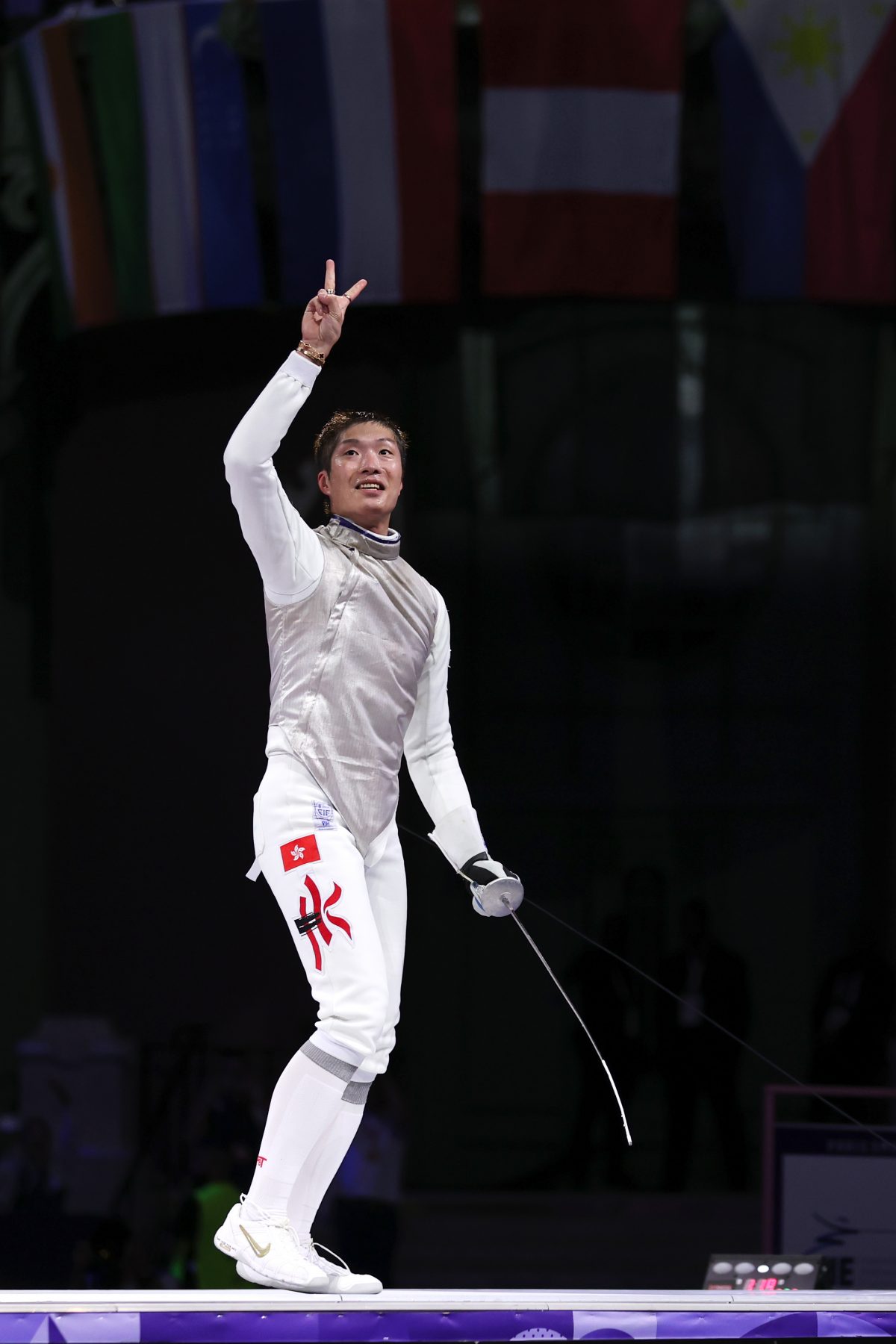 Fencing Champion Cheung Ka-Long's Jewellery At Paris 2024